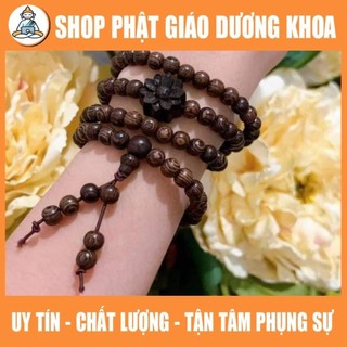 Gỗ Mun Đuôi Công 6ly 108 hạt rẻ, đẹp