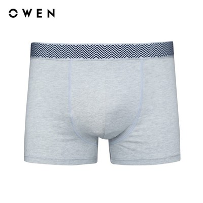 OWEN - Quần lót Lưng thun bản lớn QLB232405 màu Ghi chất liệu Cotton-Spandex