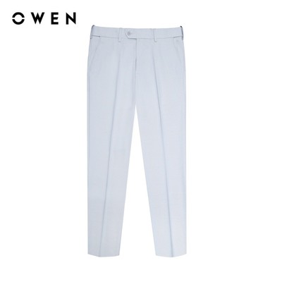 OWEN - Quần tây J-Form QTJ242819 màu Xám nhạt chất liệu Polyester Nano