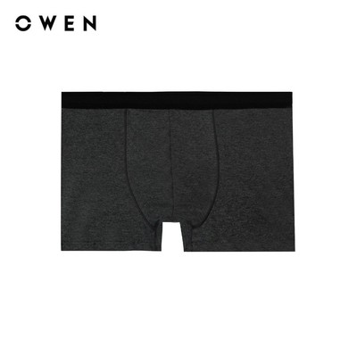 OWEN - Quần lót Lưng thun bản lớn QLB232408 màu Ghi chất liệu Cotton - Spandex
