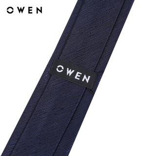 OWEN - Cà vạt CV232645 màu Navy chất liệu Polyester