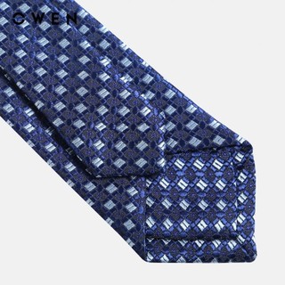 OWEN - Cà vạt CV232638 màu Navy chất liệu Polyester