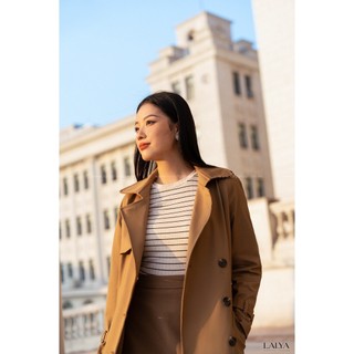Chân váy A basic-ĐEN_LALYA_CV130