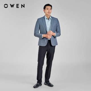 OWEN - Blazer (demi) Regular Fit BL231694 màu Ghi chất liệu Polyester