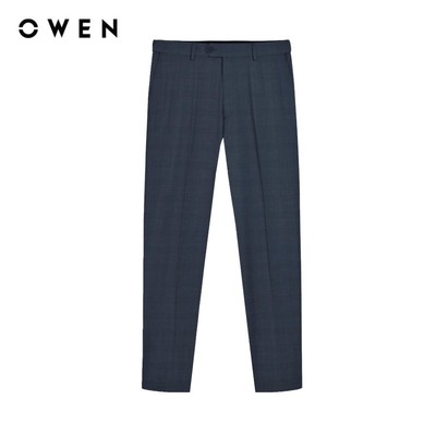 Owen - Quần tây S-Form QG252409 màu Đen chất liệu TR Spandex
