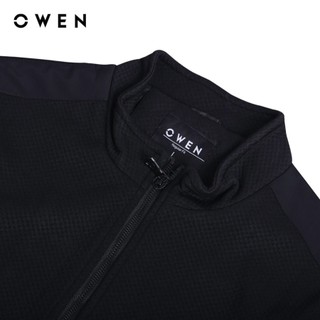 OWEN - Jacket Regular Fit JK231632 màu Đen chất liệu Polyester