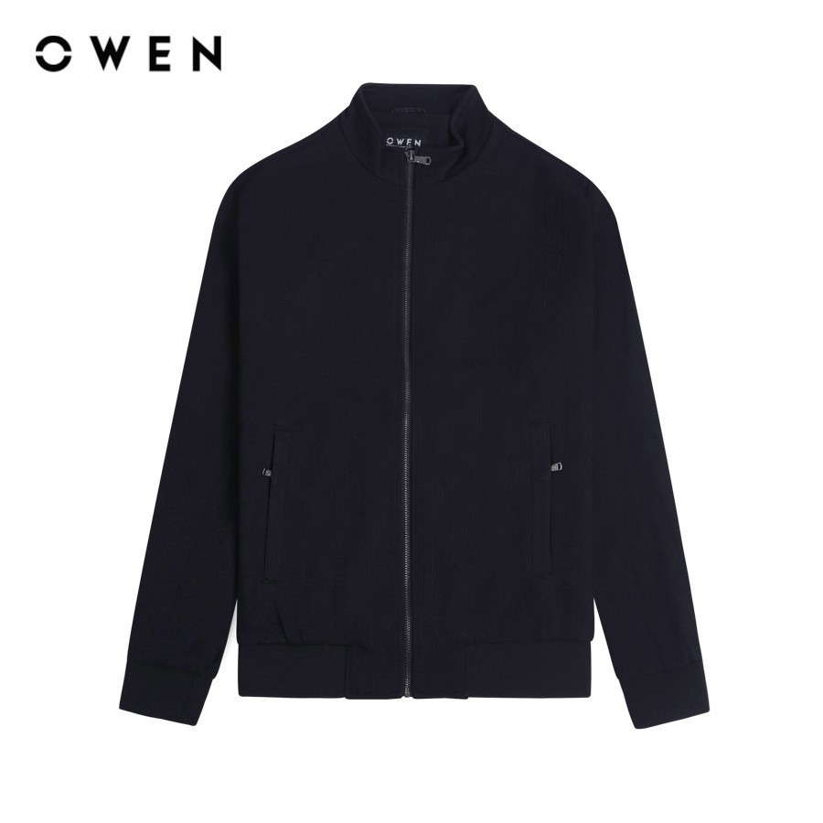 OWEN - Jacket Regular Fit JK231605 màu Đen chất liệu Polyester