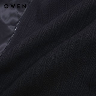 OWEN - Jacket Regular Fit JK231605 màu Đen chất liệu Polyester