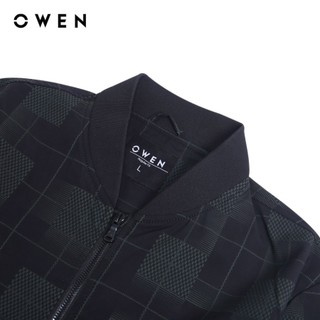 OWEN - Jacket Regular Fit JK231600 màu Đen chất liệu Polyester