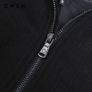 OWEN - Jacket Regular Fit JK231605 màu Đen chất liệu Polyester