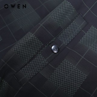 OWEN - Jacket Regular Fit JK231600 màu Đen chất liệu Polyester