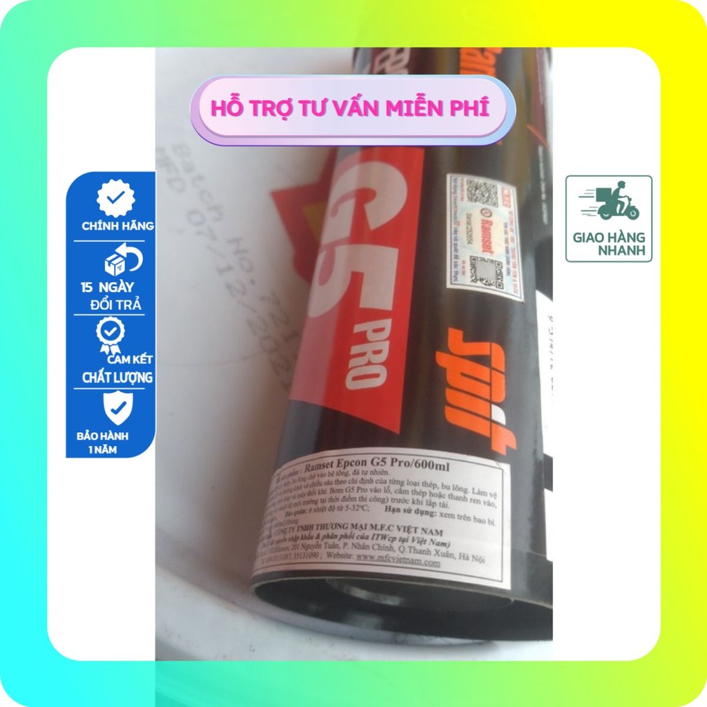 KEO RAMSET EPCON G5/600ML MẪU MỚI
