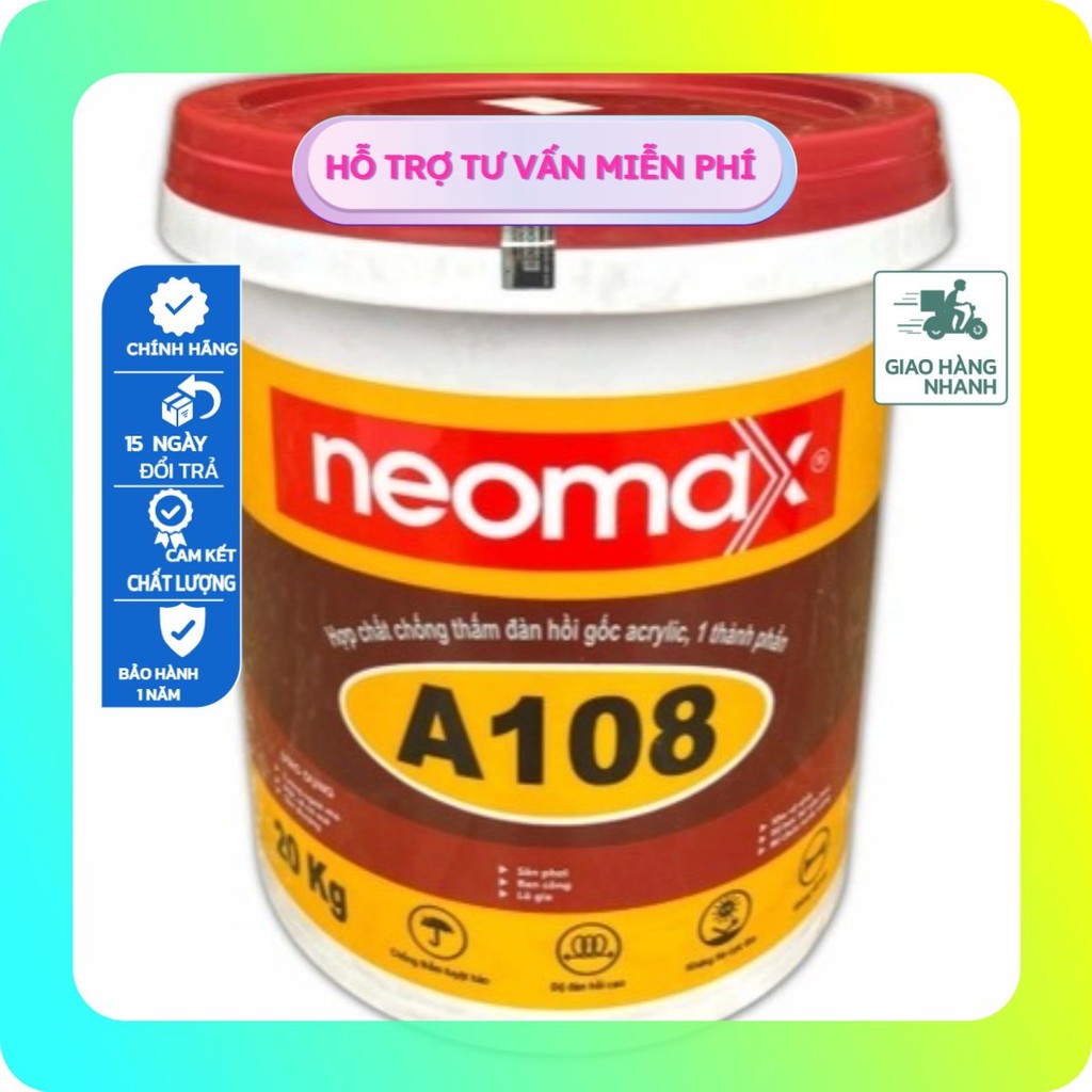 NEOMAX A108 CHỐNG THẤM TƯỜNG NGOÀI 20KG