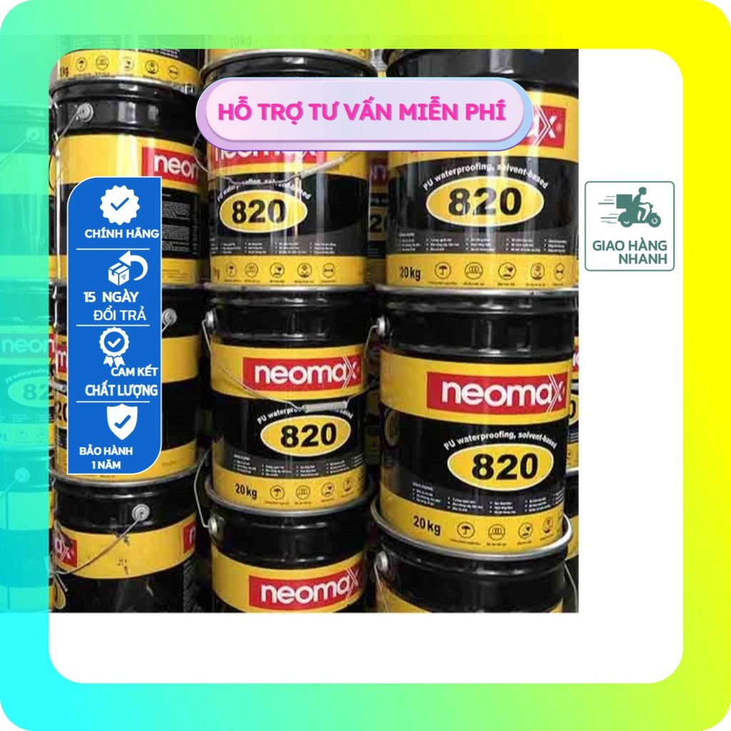 NEOMAX 820 (thùng 20 kg) SƠN CHỐNG THẤM POLYURETHANE