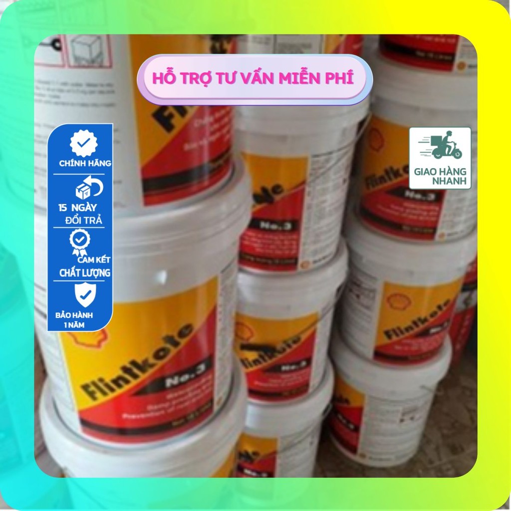 SHELL FLINKOTE No 3 – Sơn chống thấm gốc Bitum 18l