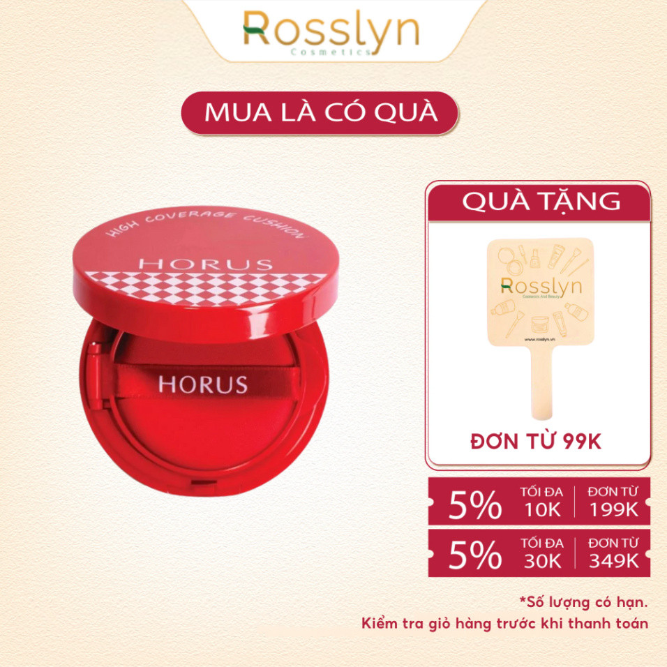 HORUS Phấn nước Dream Cover Air Cushion 12.5g