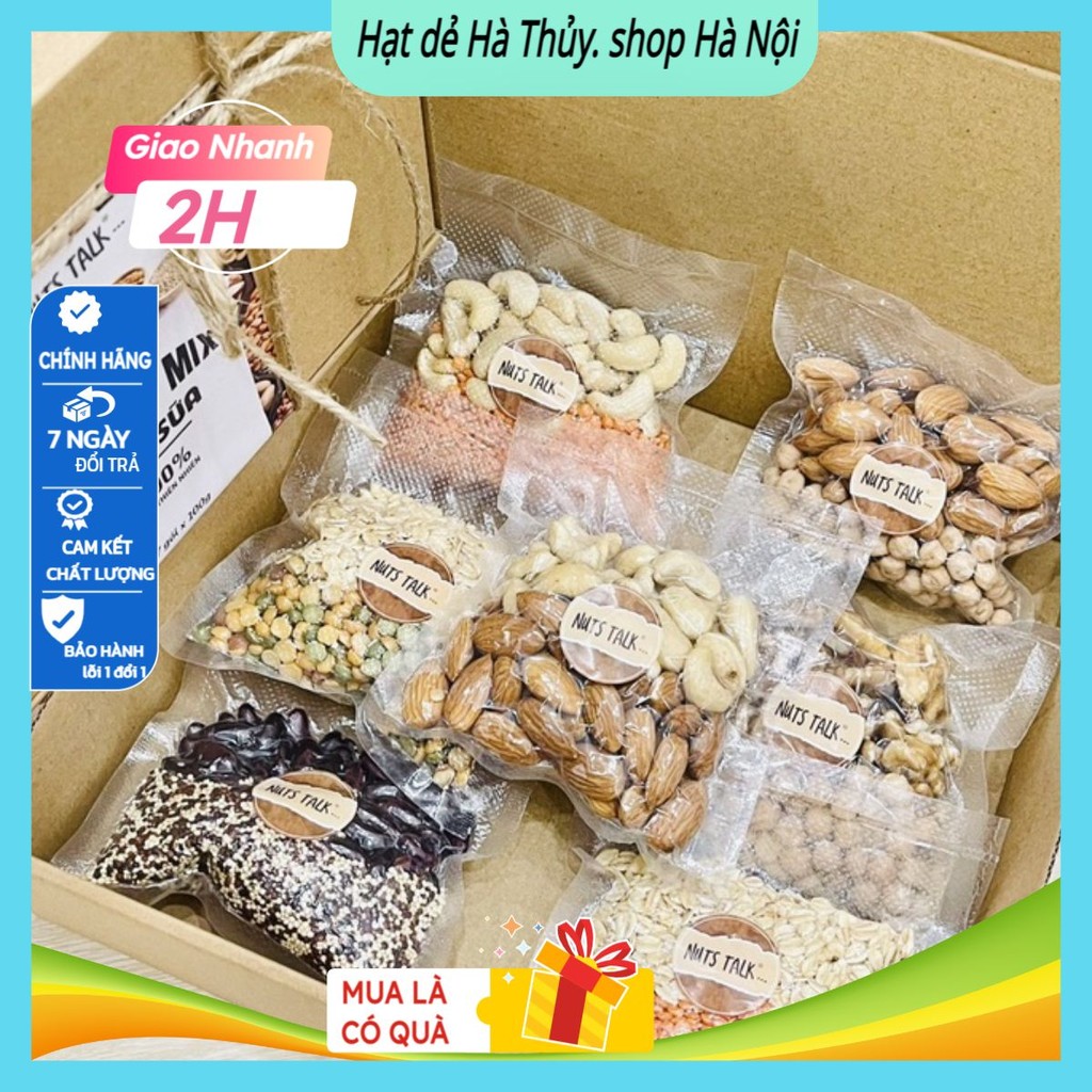 [Hạt làm sữa] Combo làm sữa hạt các loại