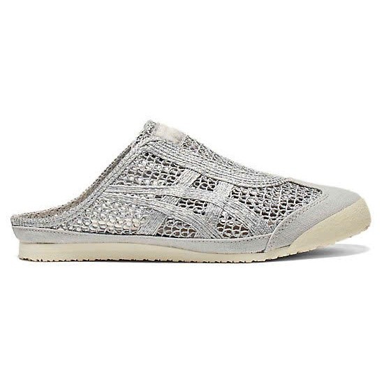 GIÀY CHÍNH HÃNG  Onitsuka Tiger Mexico 66 Sabot Men's Shoes Pure Silver 1183C123-020
