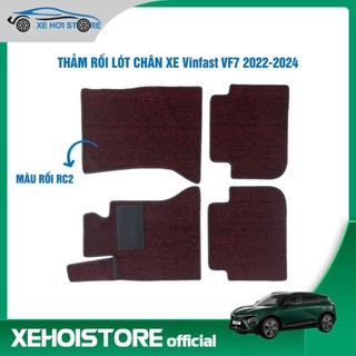  Bộ thảm rối lót chân ô tô dành cho xe 5 chỗ Vinfast VF7 năm 2022-2024  Theo form thảm nhựa đúc  