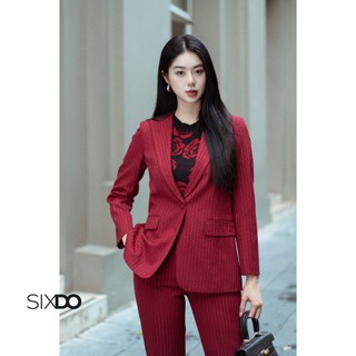 Quần nữ kẻ dọc SIXDO (Stripe Woven Pants)