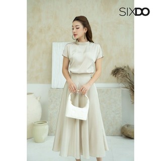 Chân váy lụa chữ A SIXDO (Silk Skirt)