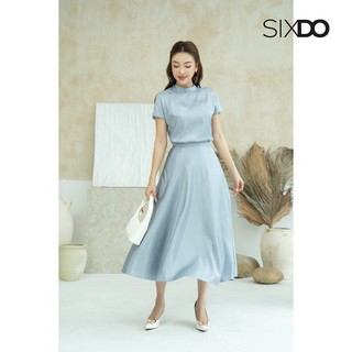 Chân váy lụa chữ A SIXDO (Silk Skirt)