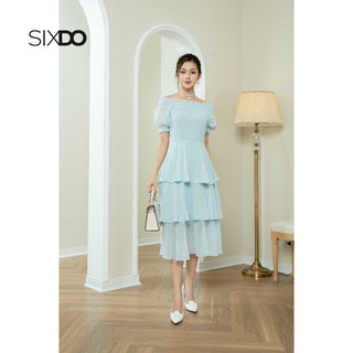 Đầm voan chấm bi (Polka Dot Midi Voile Dress)