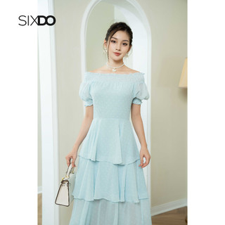 Đầm voan chấm bi (Polka Dot Midi Voile Dress)