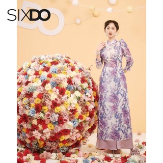 Quần lụa dài ống rộng thời trang SIXDO (Wide Leg Silk Pants)