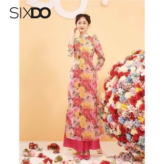 Quần lụa dài ống rộng thời trang SIXDO (Wide Leg Silk Pants)