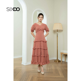 Đầm voan midi SIXDO (Russet Midi Voile Dress)