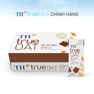 [LIVESTREAM] Thùng 48 hộp Sữa Yến Mạch Sô Cô La TH true OAT 180ml (180 ml x 48)