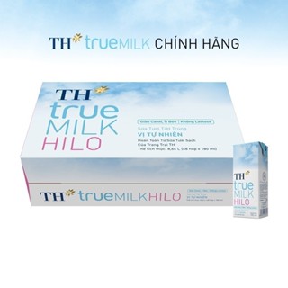 [LIVESTREAM] Thùng 48 hộp sữa tươi tiệt trùng TH True Milk HILO 180ml (48 hộp)