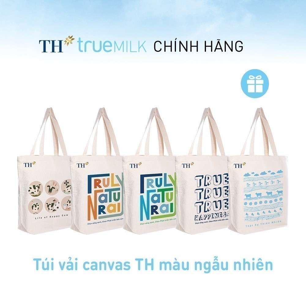 [Hàng tặng không bán] Túi vải canvas TH