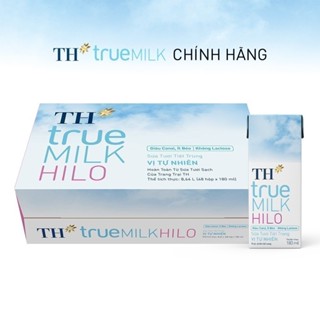 [LIVE STREAM] Thùng sữa tươi tiệt trùng TH true Milk HILO 180ml x 48 hộp (backup)