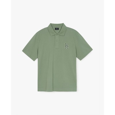 MLB - Áo polo unisex tay ngắn Basic Coopers Logo Overfit_3APQB0353-41KAP
