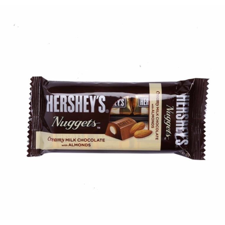 Socola Hershey＇s Nuggets Kem Sữa Hạnh Nhân 56g