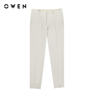 OWEN - Quần tây S-Form QG242425 màu Be chất liệu Polyester