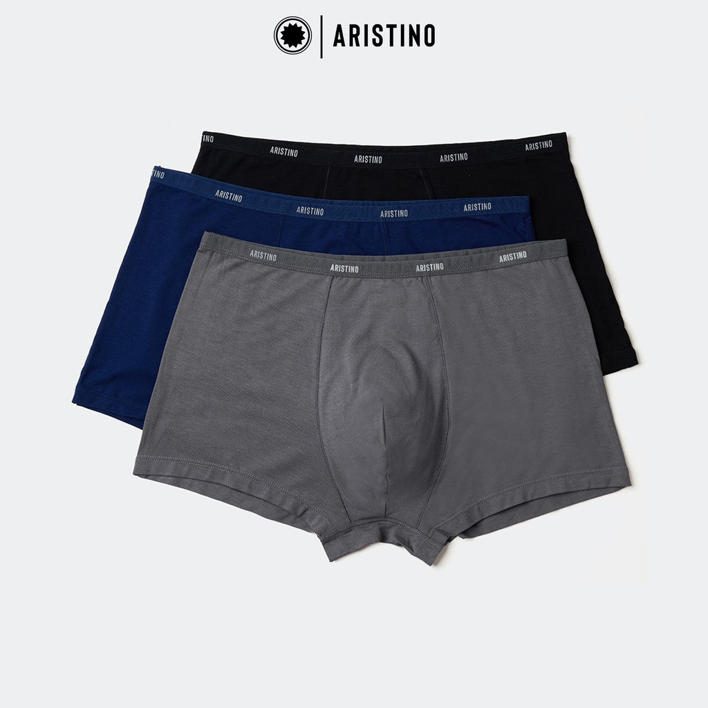 ARISTINO - Quần lót nam dáng sịp đùi, chất liệu mềm mại, khả năng thấm hút vượt trội - ABX1608