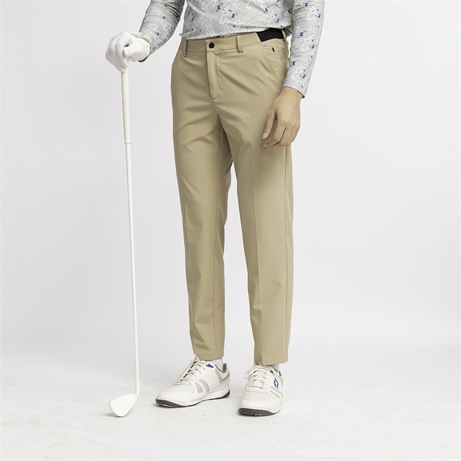 Quần âu nam golf fit màu be ARISTINO GOLF ATRG1102