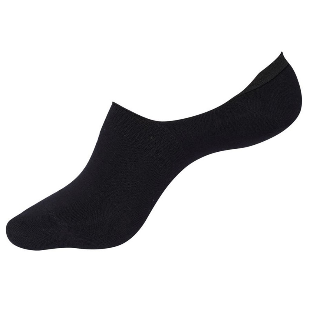 Bizmen Tất nam không cổ đường bo latex vừa vặn, chất vải compact cotton thoáng khí BSC014