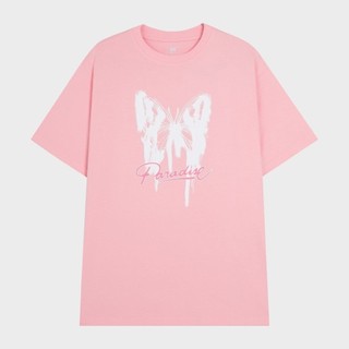 Áo Thun Local Brand INSIDEMEN In Hình Bướm Thiên Thần Cotton Nam Nữ Unisex Tay Lỡ Oversize ITS057S3