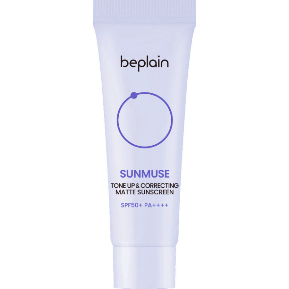 QUÀ TẶNG [10ml] KCN BEPLAIN Sunmuse lai Vật Lý & Hoá Học Nâng Tone & Hiệu chỉnh da Matte Mịn lì SPF 