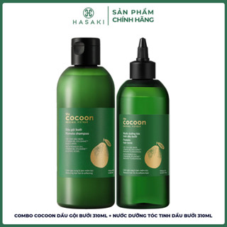   DAILY  Combo Cocoon Dầu Gội Bưởi 310ml + Nước Dưỡng Tóc Tinh Dầu Bưởi 310ml Hasaki Sản Phẩm Chính Hãng 