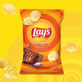 [Quà tặng] Lay's vị Sườn Nướng BBQ 90gr
