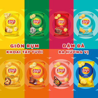 [Quà tặng] Lay's vị Sườn Nướng BBQ 90gr