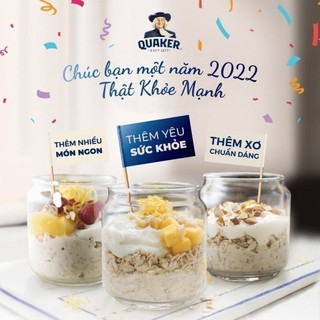 [Mua là có quà] Yến Mạch Ăn Liền Quaker 600gr
