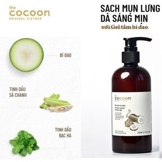 Gel tắm bí đao Cocoon (300ml)