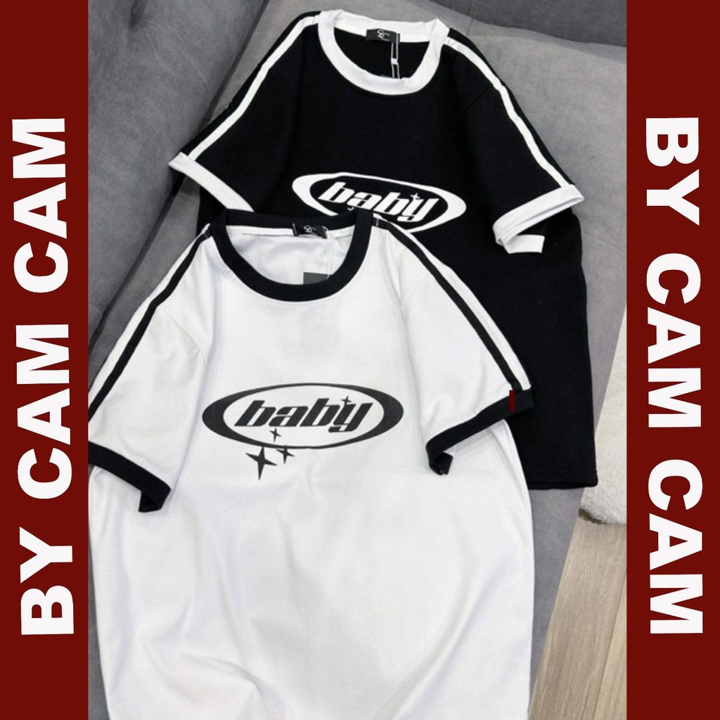 [FREESHIP] 💥 Áo Thun Riostore  Baby Tee Form Fit FFCLUB BABY  - Áo phông phối tay sọc chất cotton co