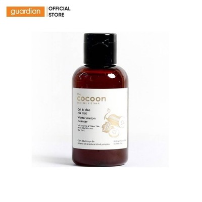Gel Rửa Mặt Bí Đao Hỗ Trợ Giảm Dầu Và Mụn Winter Melon Cleanser Balance Oil And Reduce Pimples Cocoon 140Ml